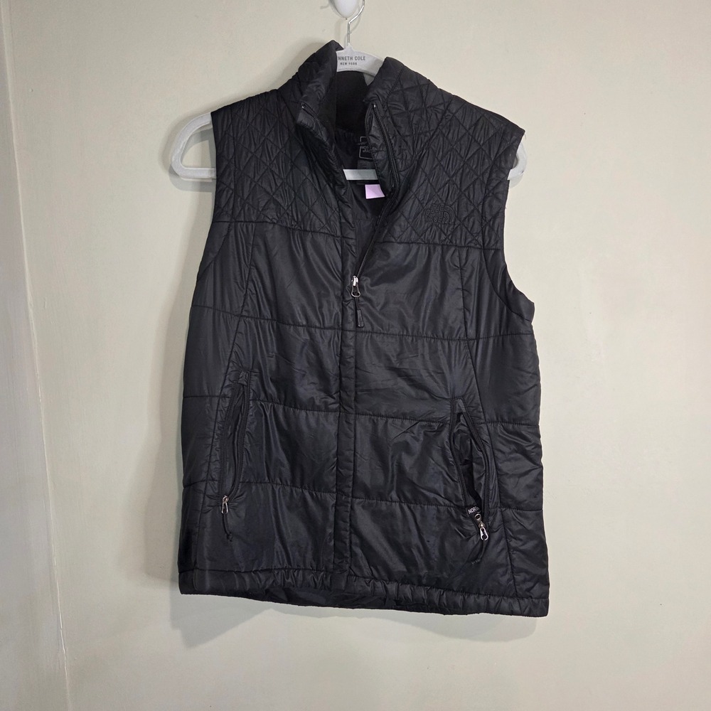 Gorpcore The North Face Puffer Vest Black Quilted‎ Insulated Jacket Womens L